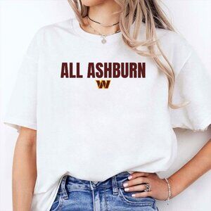All Ashburn Washington Commanders Graphic T-Shirt Vintage Football Fan Tee 98